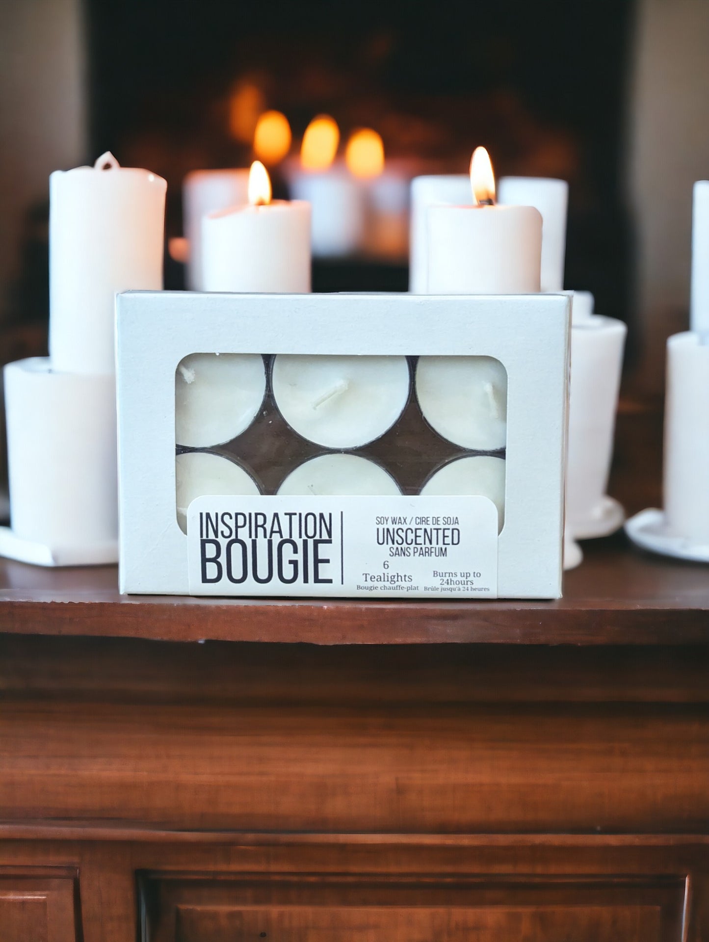 Bougies Chauffe-Plat sans Parfum (6 unités)
